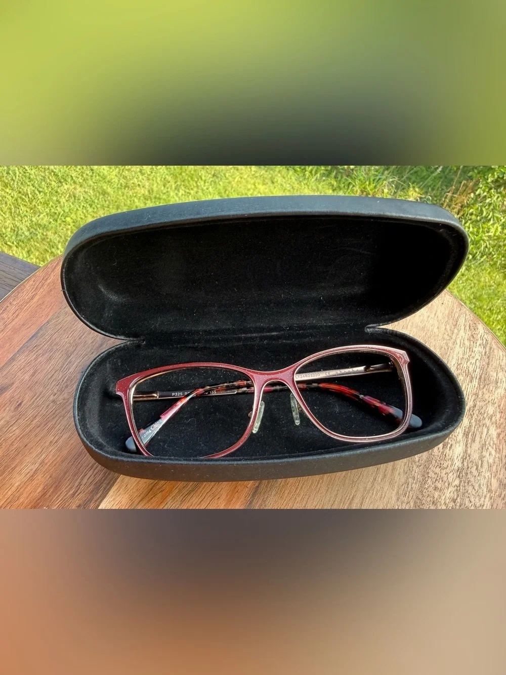 Phoebe Women's Eyeglass Frames P325 Red
